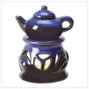 jeweled-lid jar candle, oil burners, incense holders