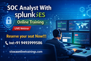 SOC Analyst with Splunk ES Online Training Institute From Hyderabad